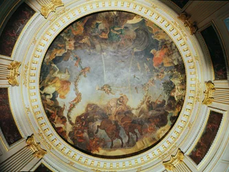 Ceiling depicting the Goddess Aurora
